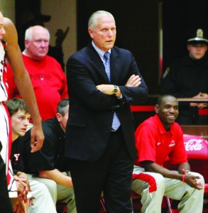 Photo courtesy of YSU Sports Information. Head_Coach_Jerry SlocumCMYK