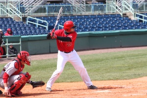 Photo courtesy of YSU Sports Information. KendrickSwing